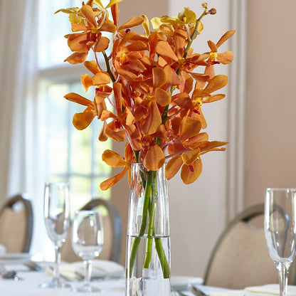 Orange Mokara Bud Vase –  Rhea Flower Shop, Toronto ON