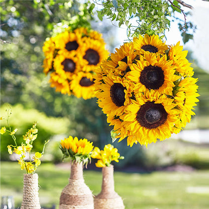 Sublime Garden Hanging Arrangement –  Rhea Flower Shop, Toronto ON