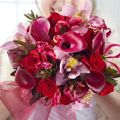 Heart of Hearts Bouquet –  Rhea Flower Shop, Toronto ON